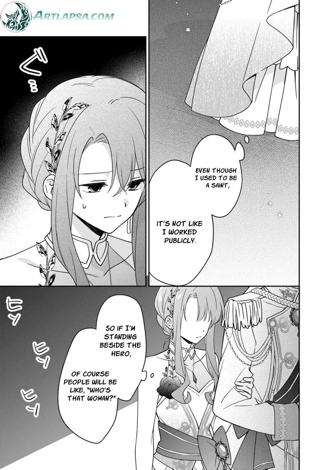 Seikishi-sama, Sorosoro Watashi o Hanashite Kudasai! ~Youzumi Seijo wa Sodateta Eiyuu ni Shuuchaku Sareru~ Chapter 6 page 18 - 