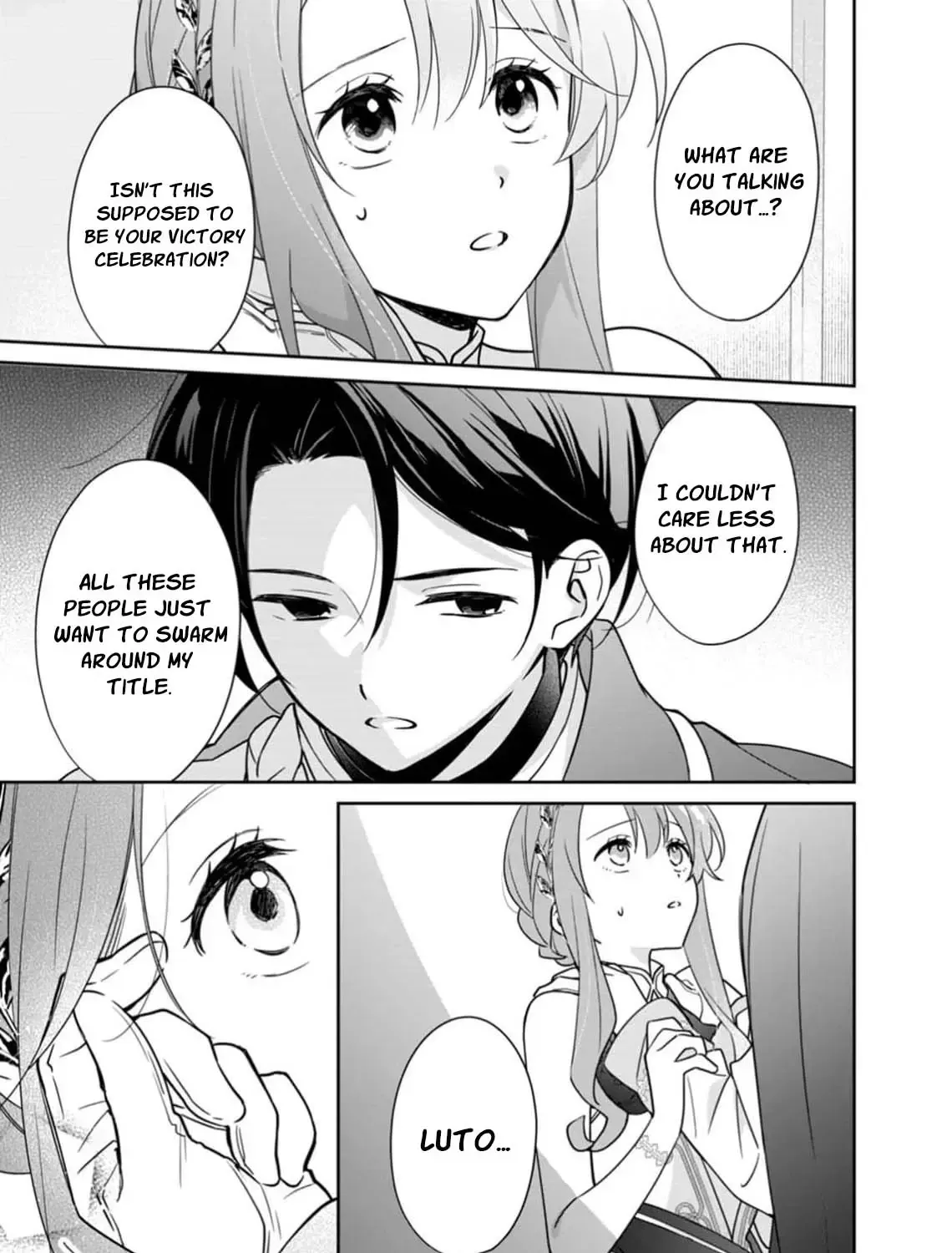 Seikishi-sama, Sorosoro Watashi o Hanashite Kudasai! ~Youzumi Seijo wa Sodateta Eiyuu ni Shuuchaku Sareru~ Chapter 7 page 19 - 