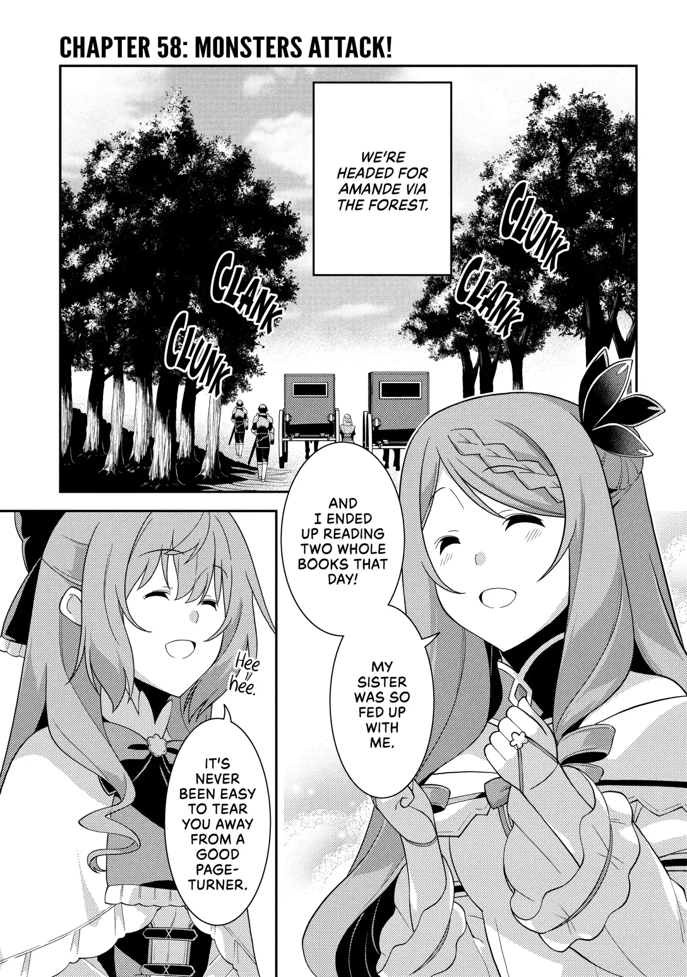 Seirei Gensouki Chapter 58 page 1 - 