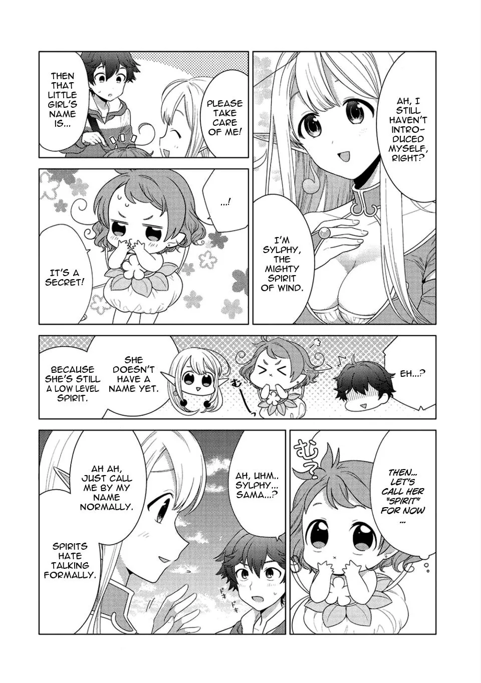 Seirei-tachi no Rakuen to Risou no Isekai Seikatsu Chapter 1 page 13 - 