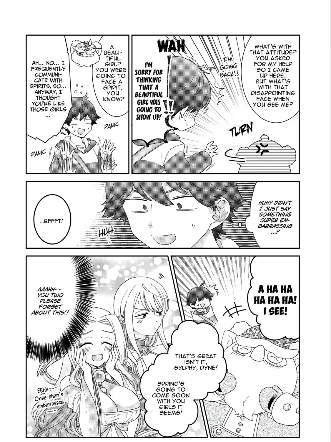 Seirei-tachi no Rakuen to Risou no Isekai Seikatsu Chapter 10 page 37 - 