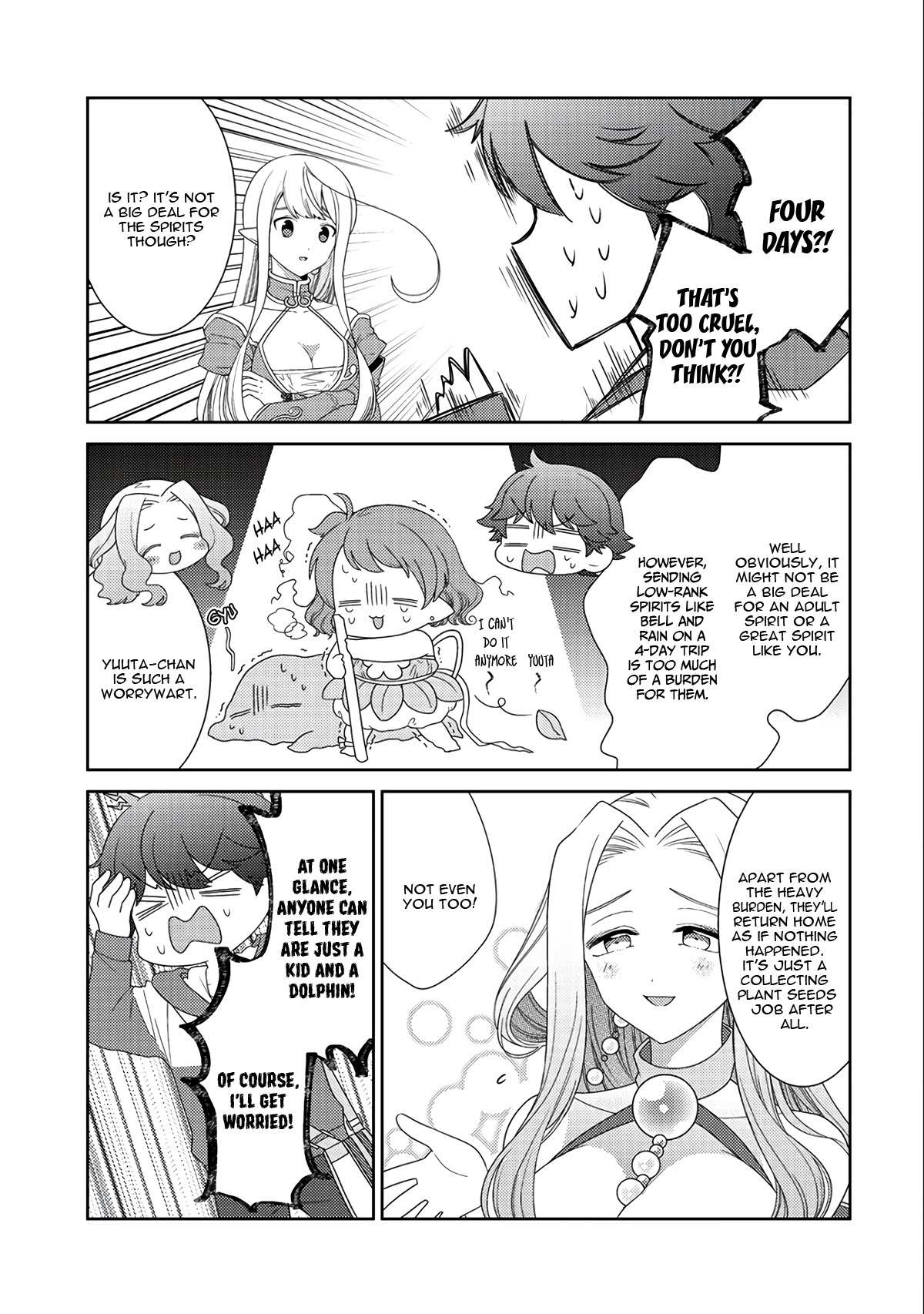 Seirei-tachi no Rakuen to Risou no Isekai Seikatsu Chapter 11 page 24 - 