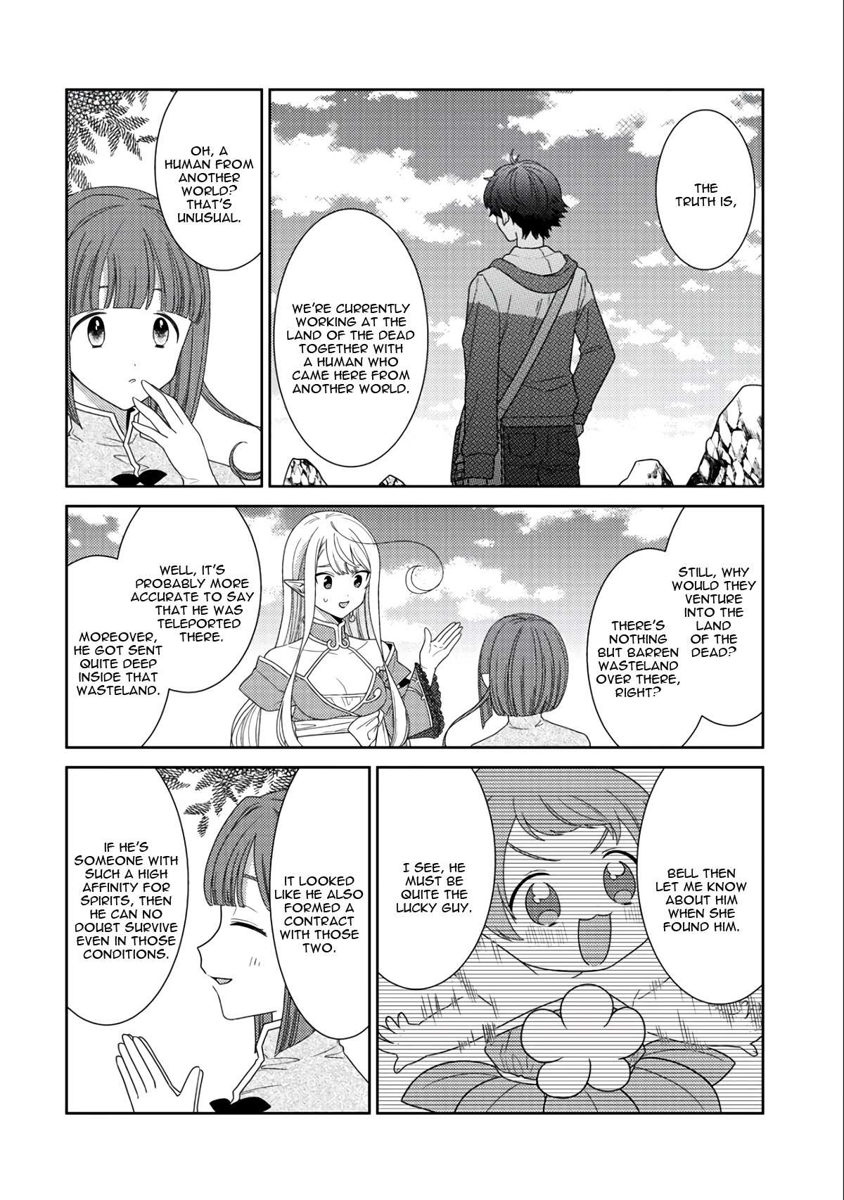 Seirei-tachi no Rakuen to Risou no Isekai Seikatsu Chapter 13 page 19 - 
