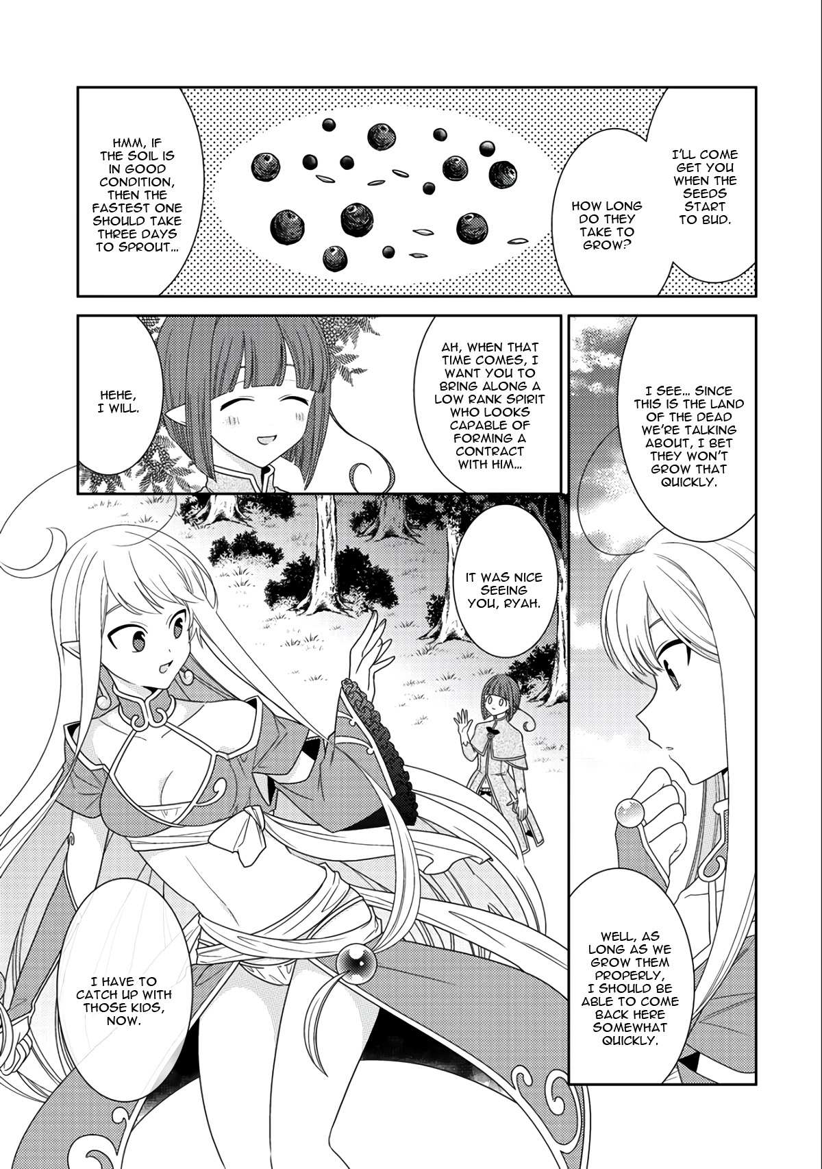 Seirei-tachi no Rakuen to Risou no Isekai Seikatsu Chapter 13 page 26 - 