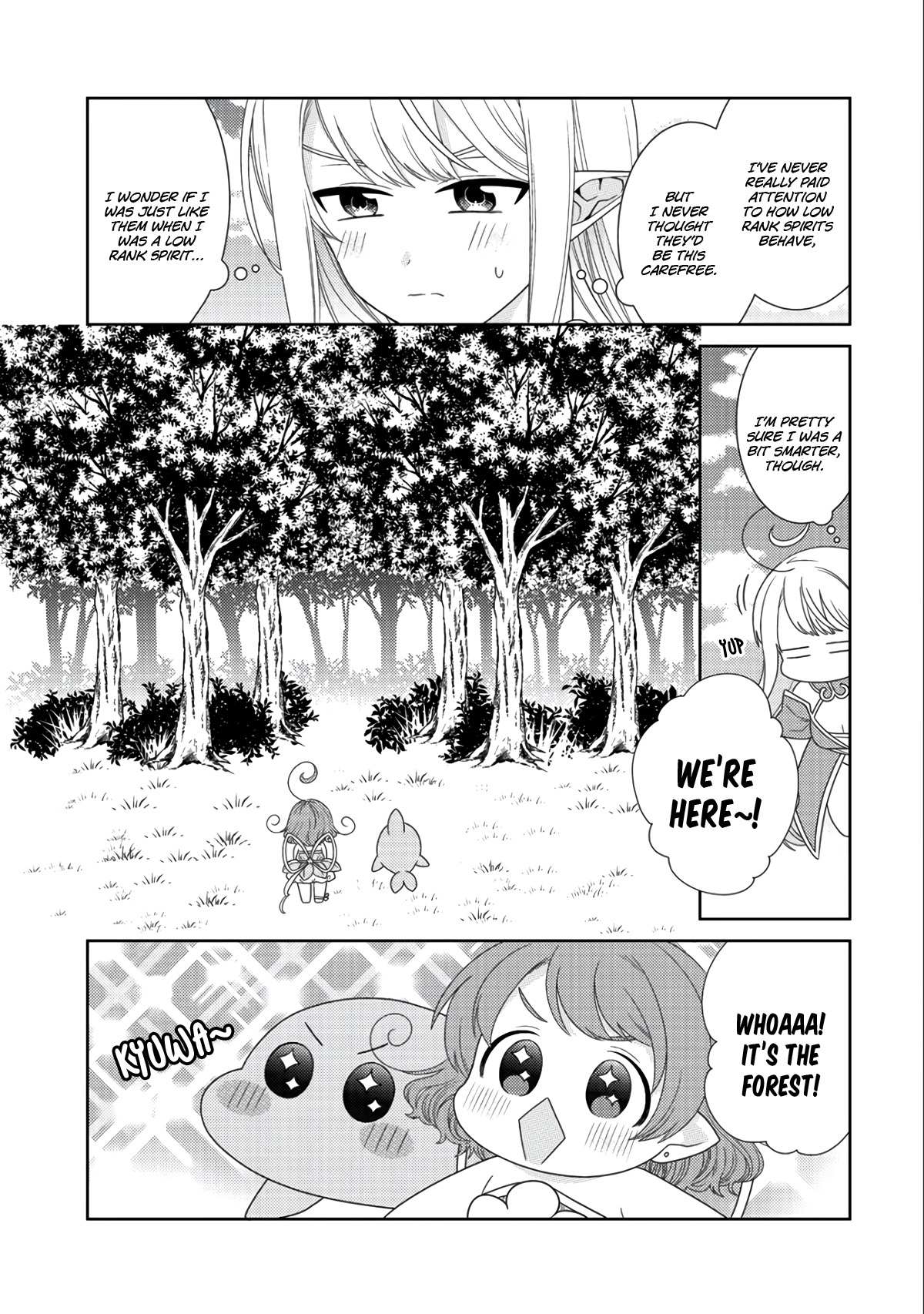 Seirei-tachi no Rakuen to Risou no Isekai Seikatsu Chapter 13 page 8 - 