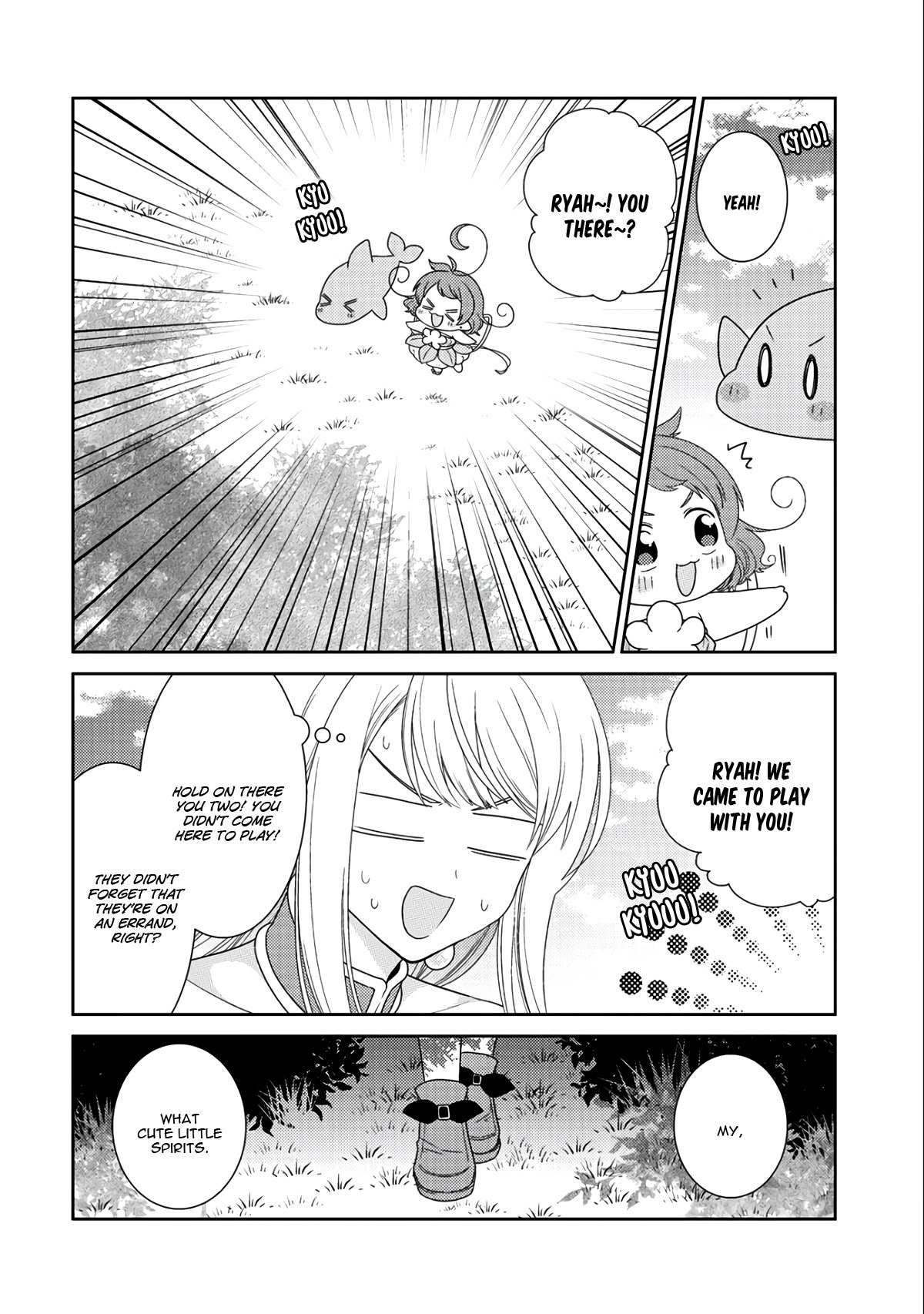 Seirei-tachi no Rakuen to Risou no Isekai Seikatsu Chapter 13 page 9 - 
