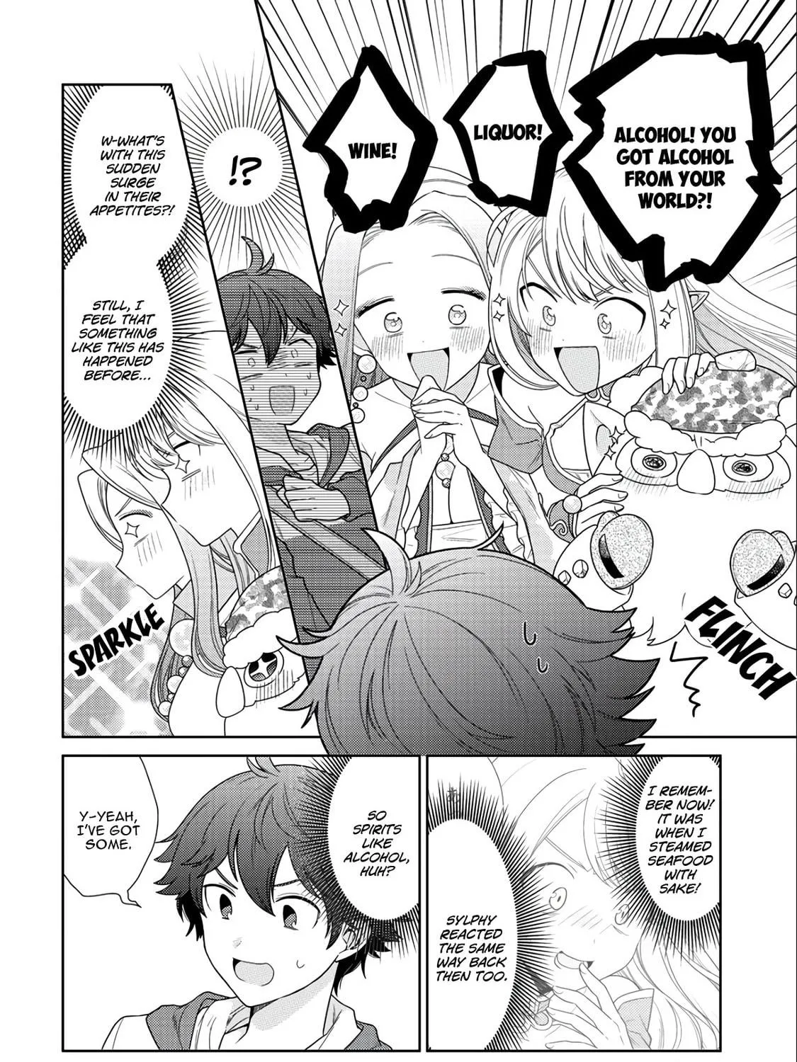 Seirei-tachi no Rakuen to Risou no Isekai Seikatsu Chapter 14 page 49 - 