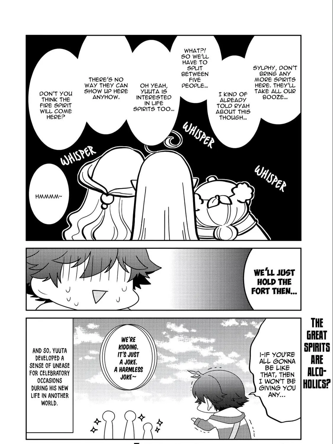 Seirei-tachi no Rakuen to Risou no Isekai Seikatsu Chapter 14 page 53 - 