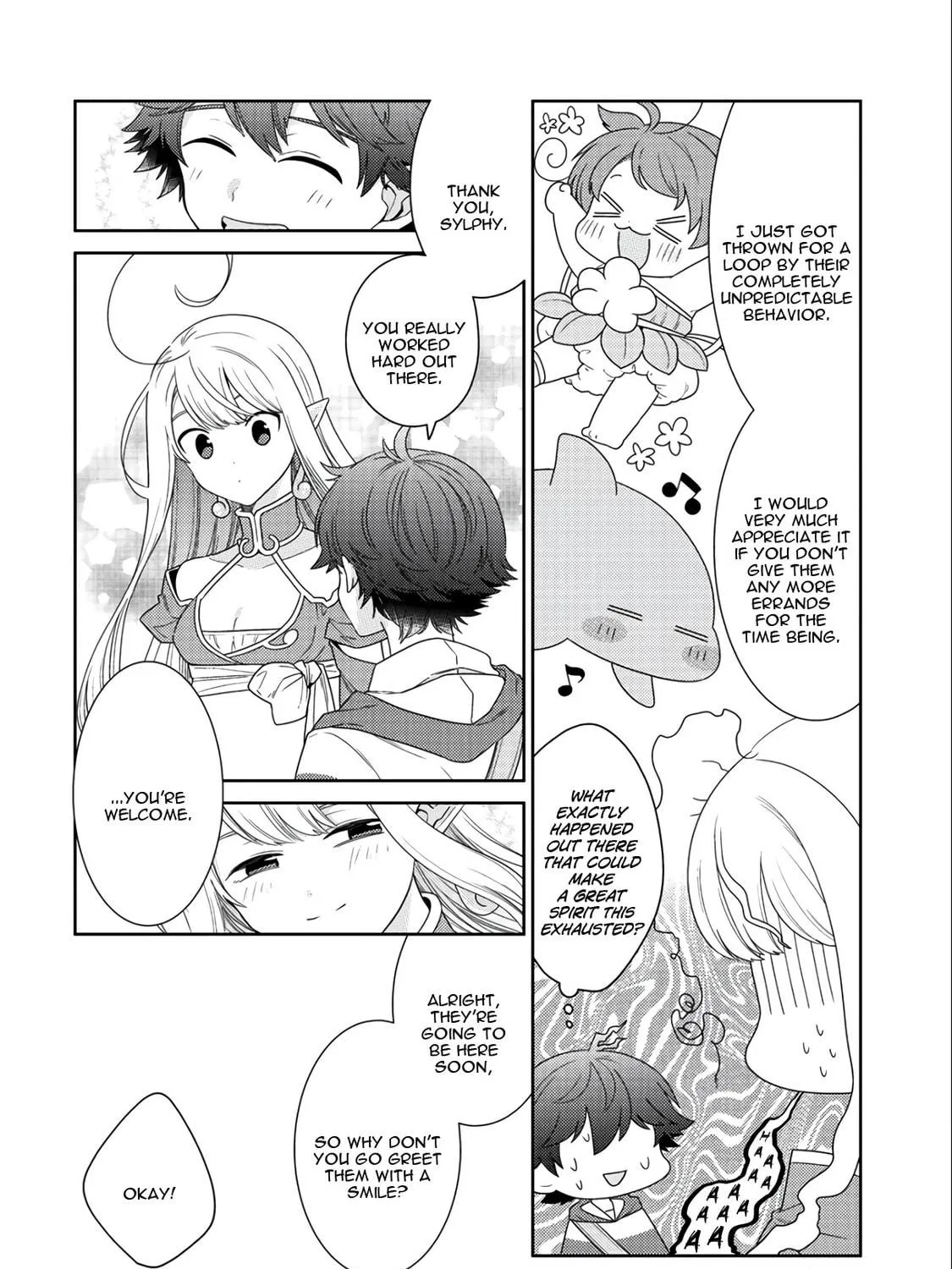 Seirei-tachi no Rakuen to Risou no Isekai Seikatsu Chapter 14 page 9 - 