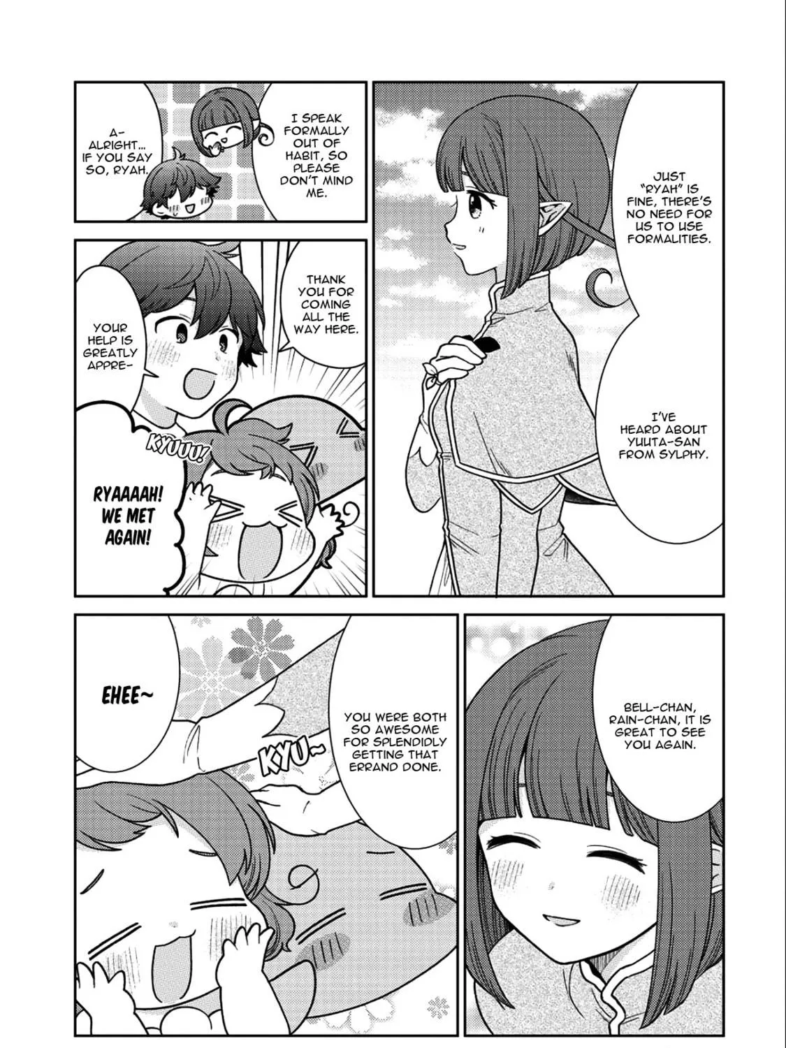 Seirei-tachi no Rakuen to Risou no Isekai Seikatsu Chapter 16 page 23 - 