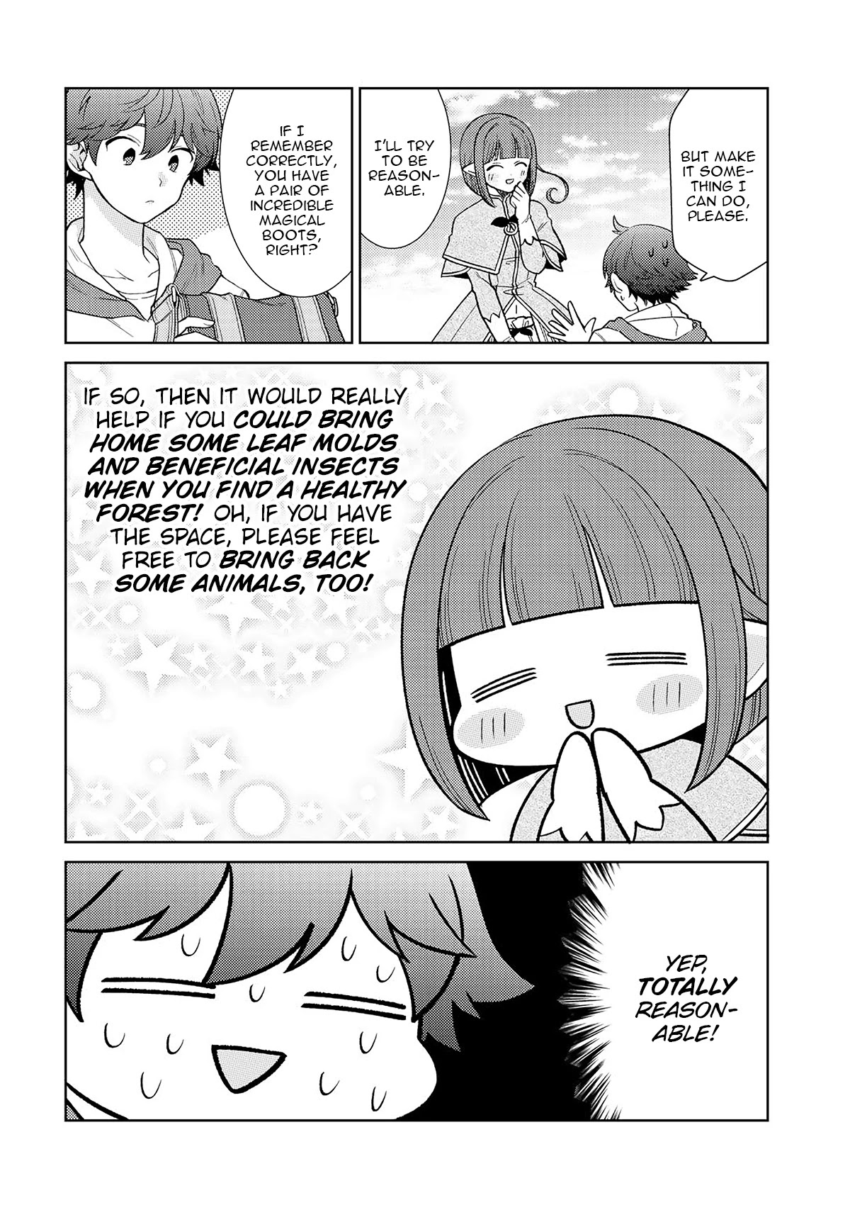 Seirei-tachi no Rakuen to Risou no Isekai Seikatsu Chapter 17 page 19 - 