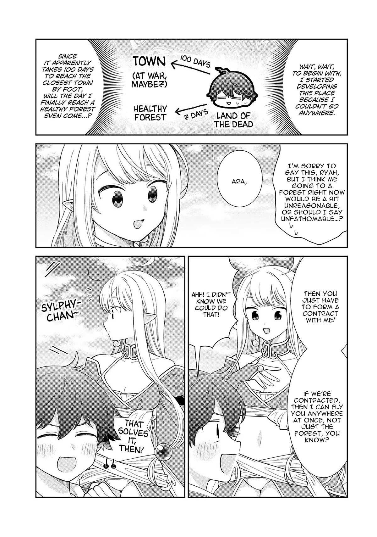 Seirei-tachi no Rakuen to Risou no Isekai Seikatsu Chapter 17 page 20 - 