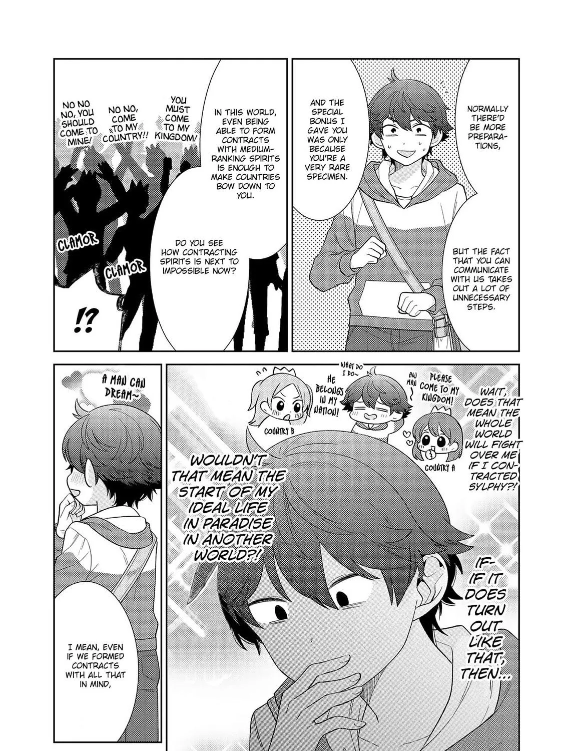 Seirei-tachi no Rakuen to Risou no Isekai Seikatsu Chapter 18 page 11 - 