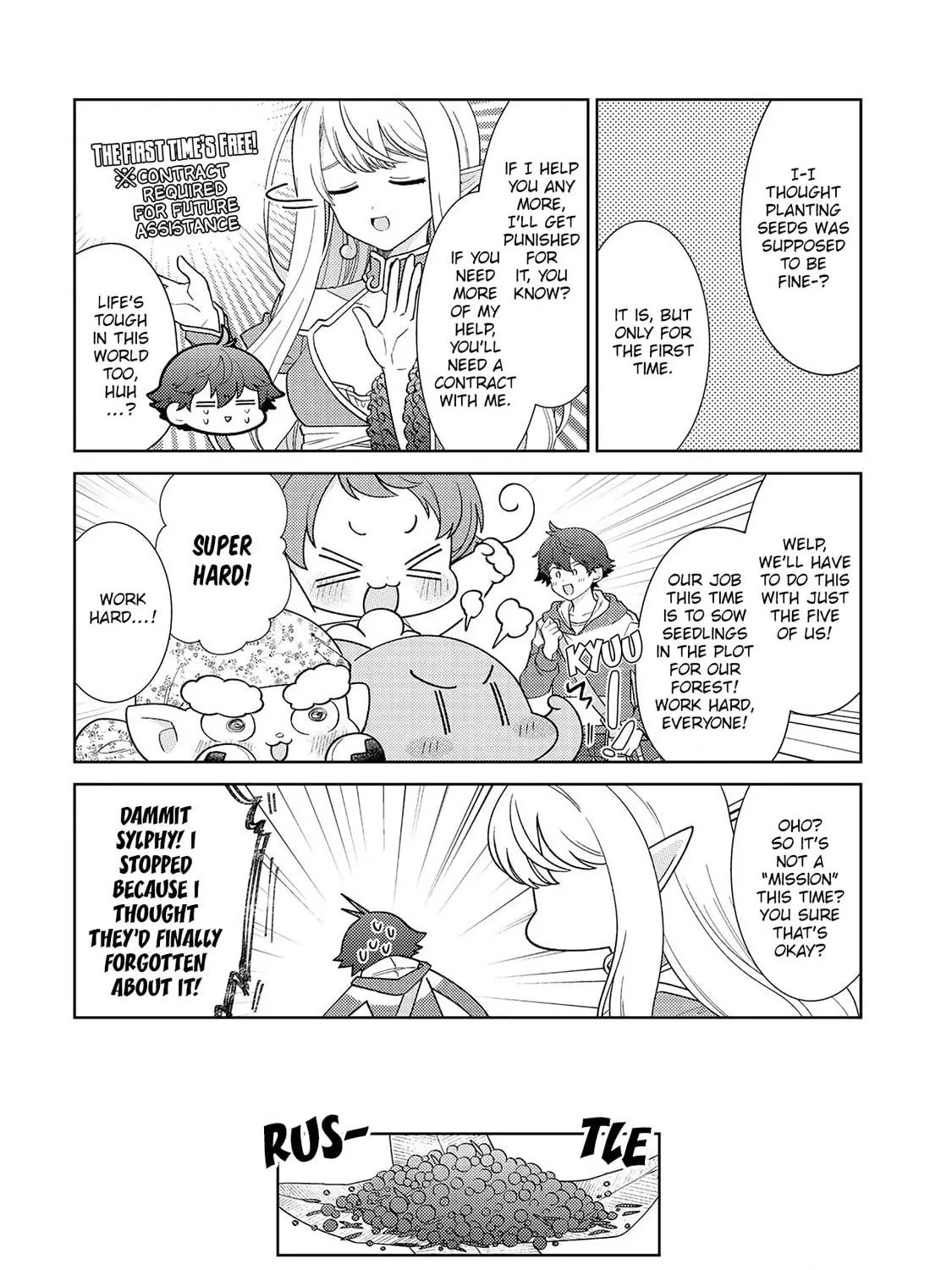 Seirei-tachi no Rakuen to Risou no Isekai Seikatsu Chapter 20 page 9 - 