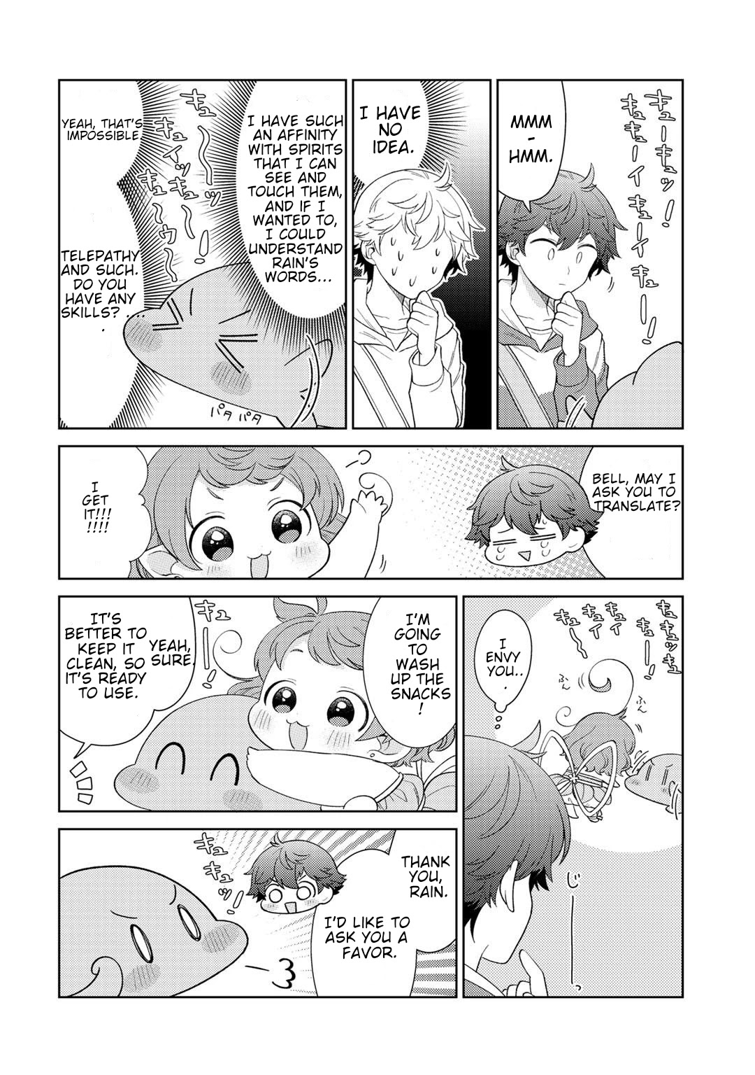 Seirei-tachi no Rakuen to Risou no Isekai Seikatsu Chapter 22 page 11 - 