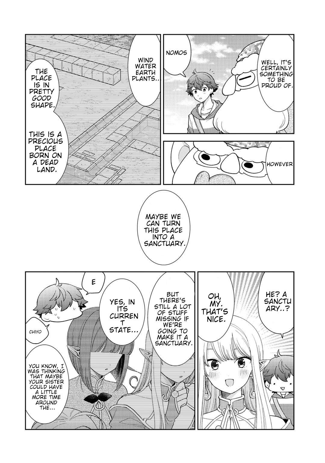Seirei-tachi no Rakuen to Risou no Isekai Seikatsu Chapter 22 page 17 - 