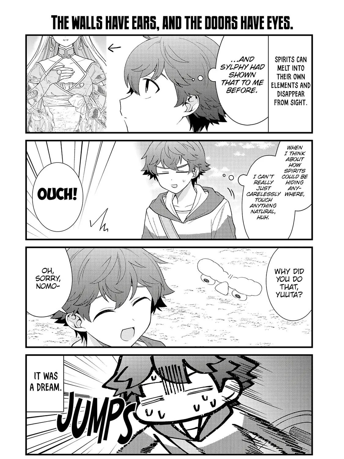 Seirei-tachi no Rakuen to Risou no Isekai Seikatsu Chapter 24.5 page 13 - 