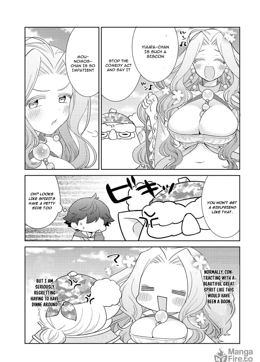 Seirei-tachi no Rakuen to Risou no Isekai Seikatsu Chapter 24 page 11 - 