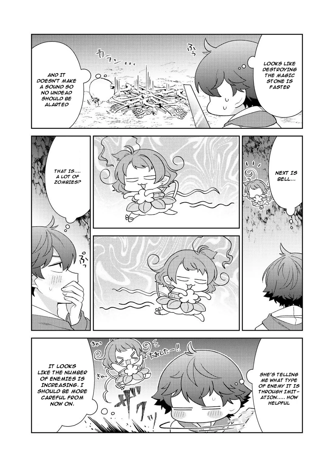 Seirei-tachi no Rakuen to Risou no Isekai Seikatsu Chapter 24 page 55 - 