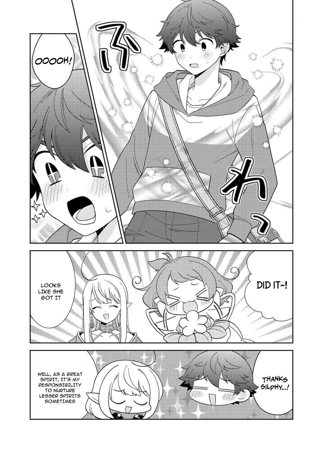 Seirei-tachi no Rakuen to Risou no Isekai Seikatsu Chapter 27 page 12 - 