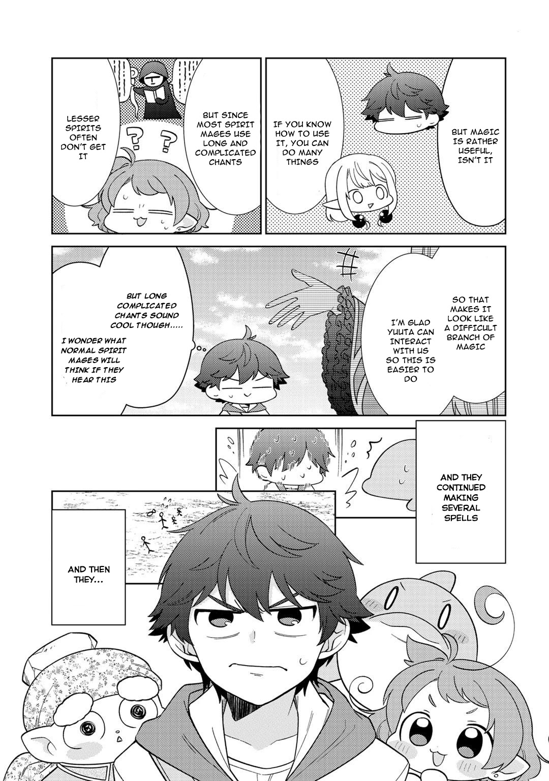 Seirei-tachi no Rakuen to Risou no Isekai Seikatsu Chapter 27 page 22 - 
