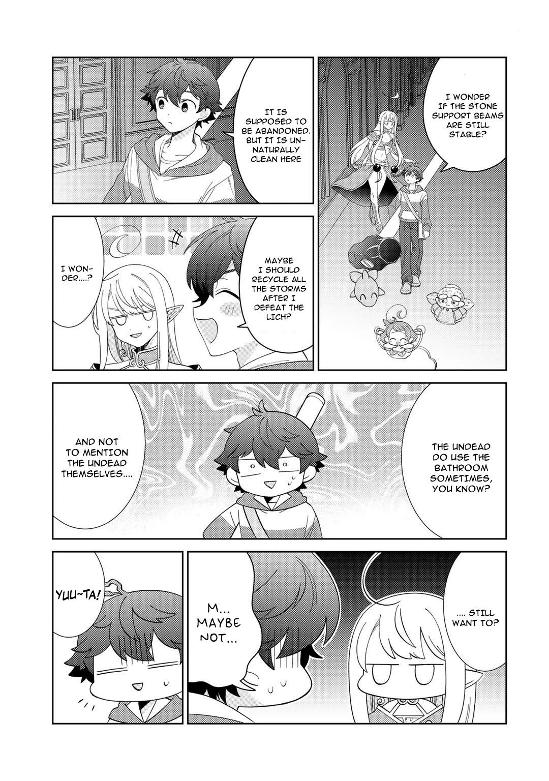 Seirei-tachi no Rakuen to Risou no Isekai Seikatsu Chapter 28 page 14 - 