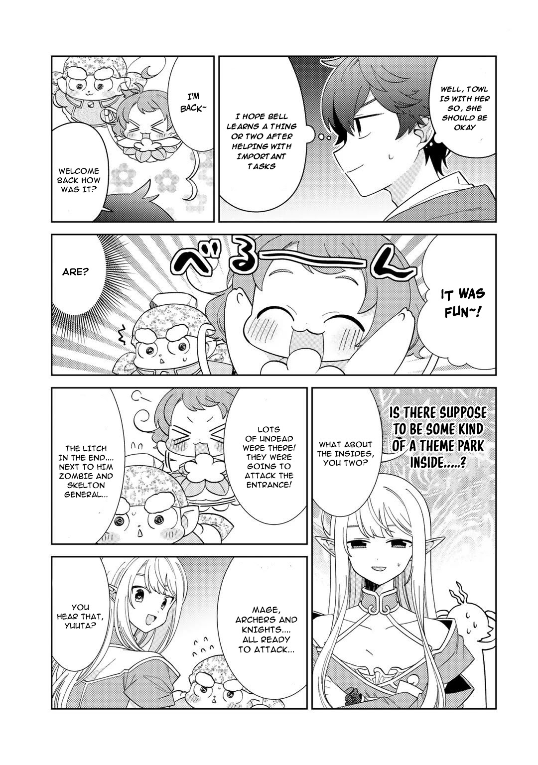 Seirei-tachi no Rakuen to Risou no Isekai Seikatsu Chapter 28 page 16 - 