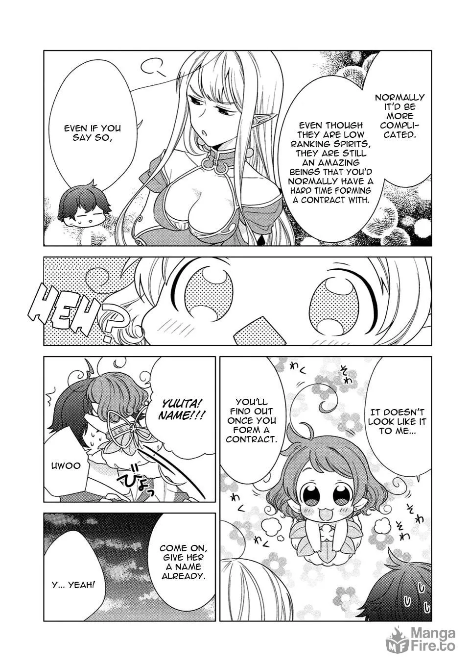 Seirei-tachi no Rakuen to Risou no Isekai Seikatsu Chapter 3 page 6 - 