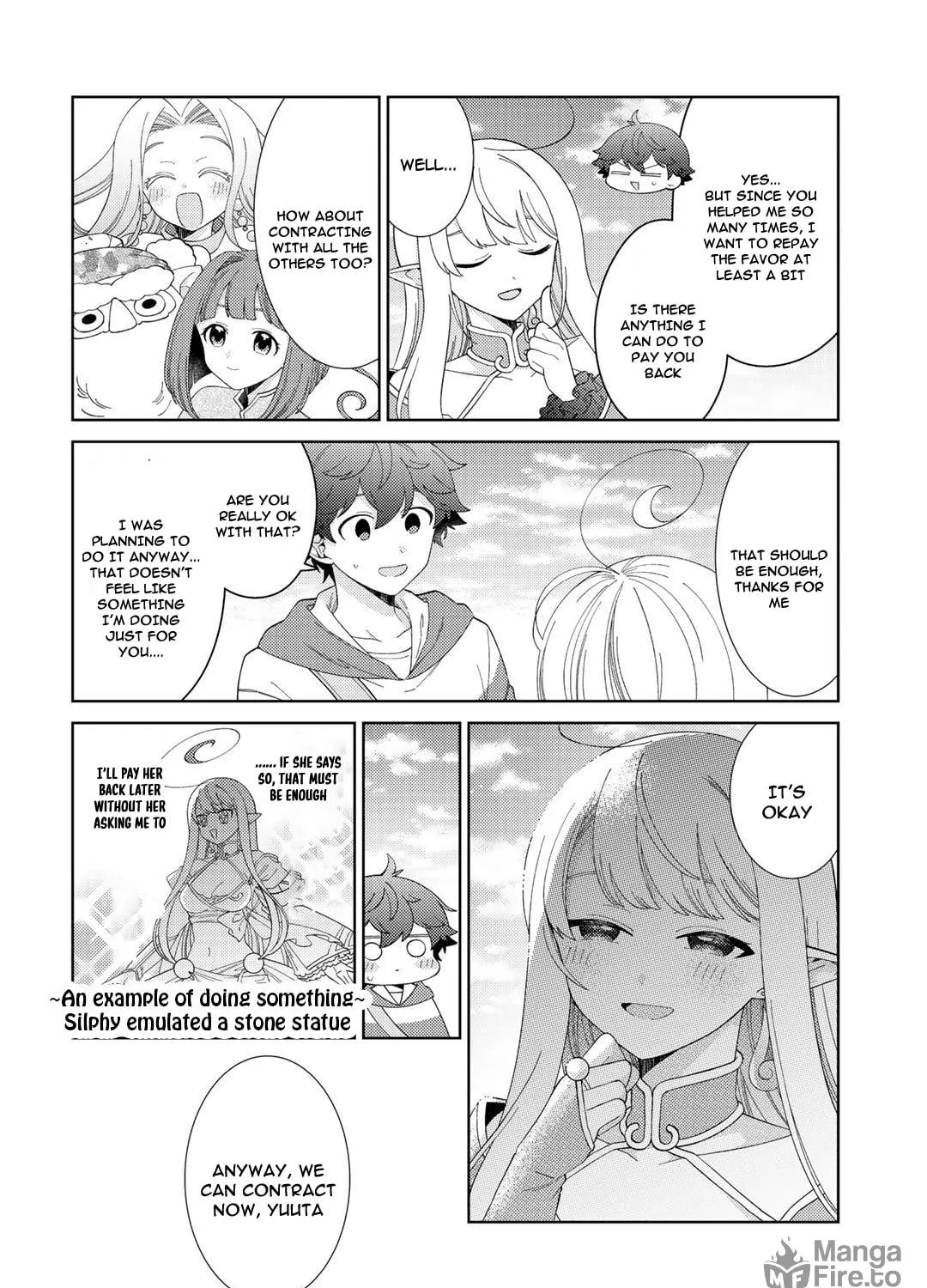 Seirei-tachi no Rakuen to Risou no Isekai Seikatsu Chapter 30 page 49 - 