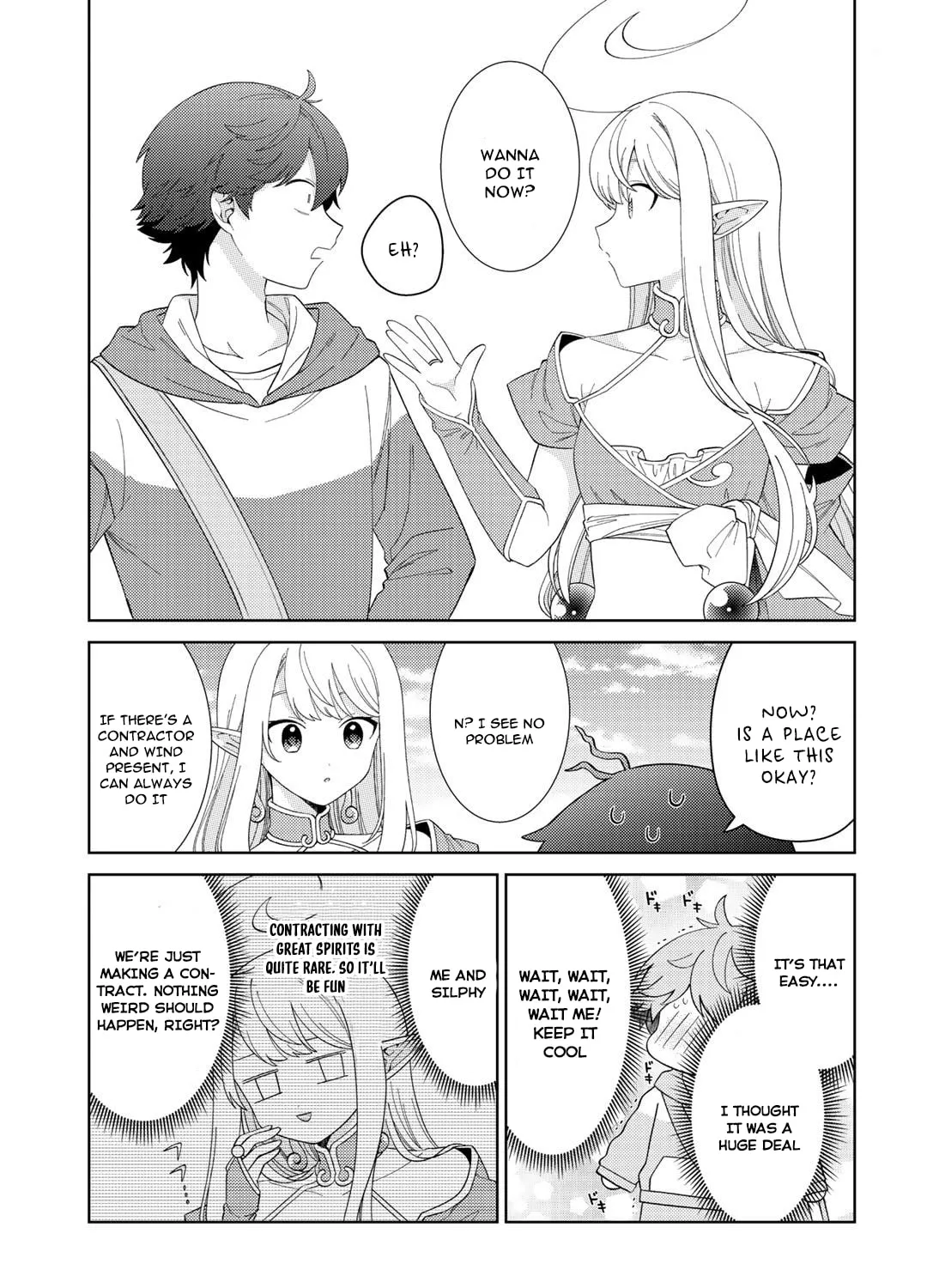 Seirei-tachi no Rakuen to Risou no Isekai Seikatsu Chapter 30 page 51 - 