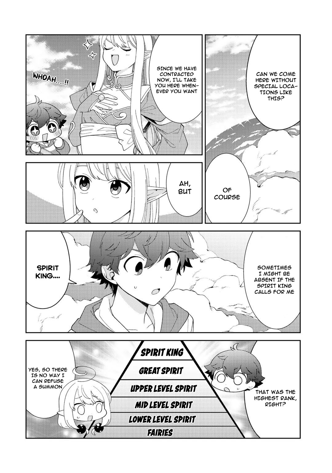 Seirei-tachi no Rakuen to Risou no Isekai Seikatsu Chapter 31 page 19 - 