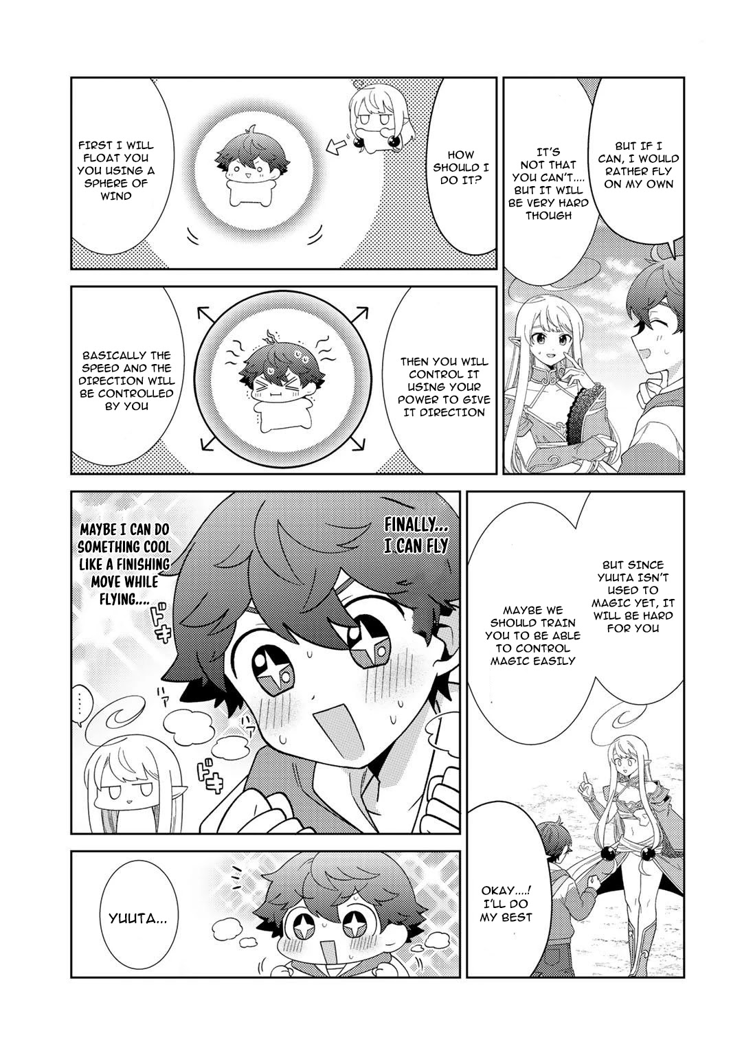 Seirei-tachi no Rakuen to Risou no Isekai Seikatsu Chapter 32 page 8 - 