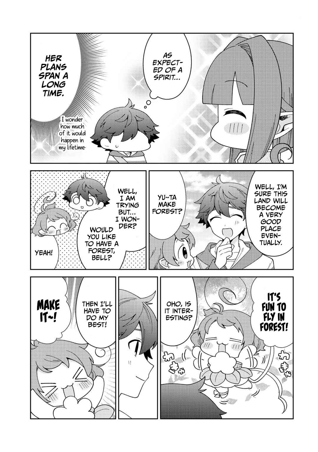 Seirei-tachi no Rakuen to Risou no Isekai Seikatsu Chapter 33 page 11 - 