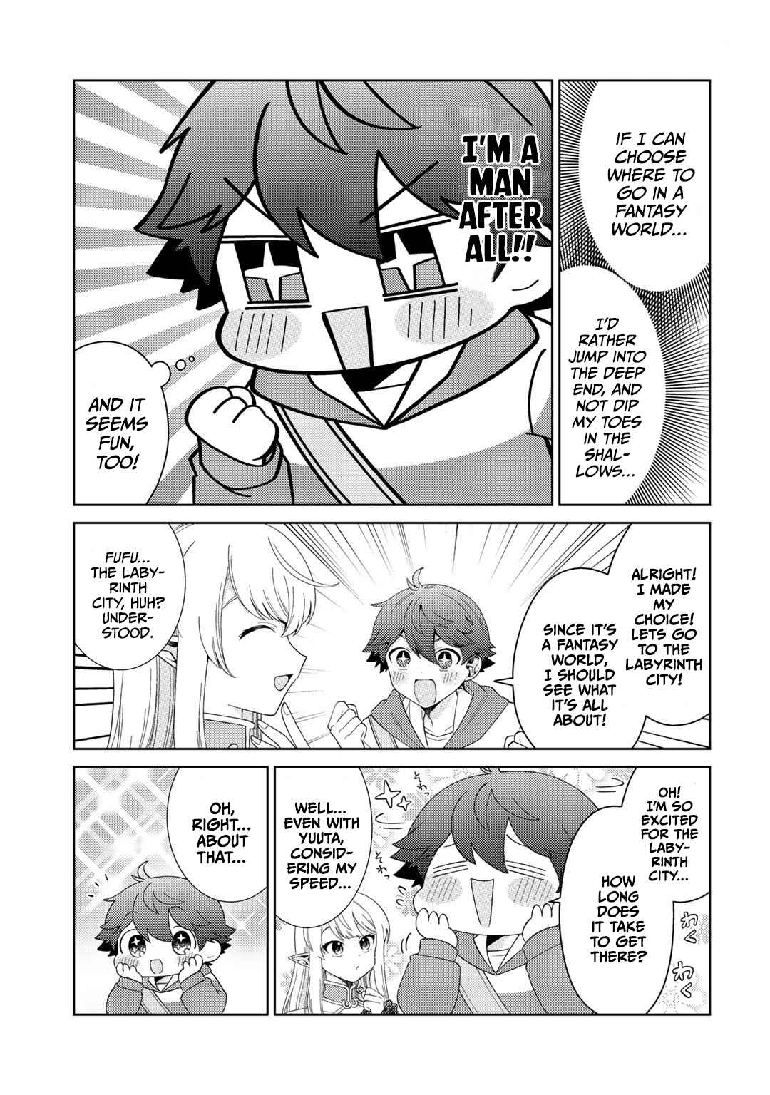 Seirei-tachi no Rakuen to Risou no Isekai Seikatsu Chapter 34 page 11 - 