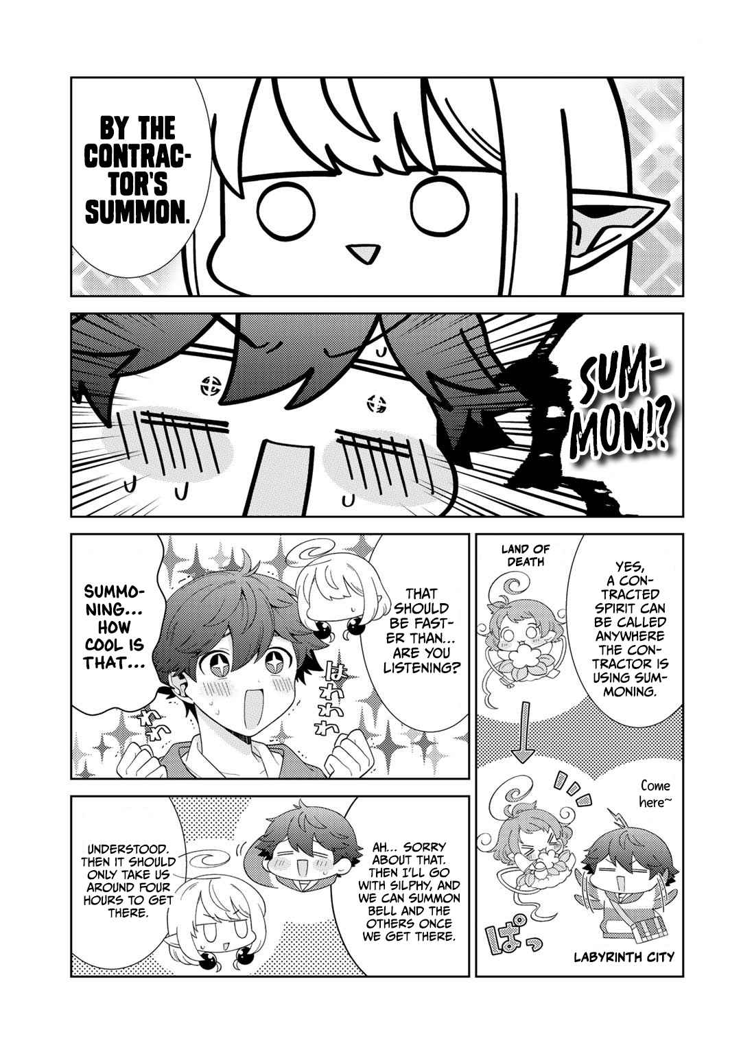 Seirei-tachi no Rakuen to Risou no Isekai Seikatsu Chapter 34 page 13 - 