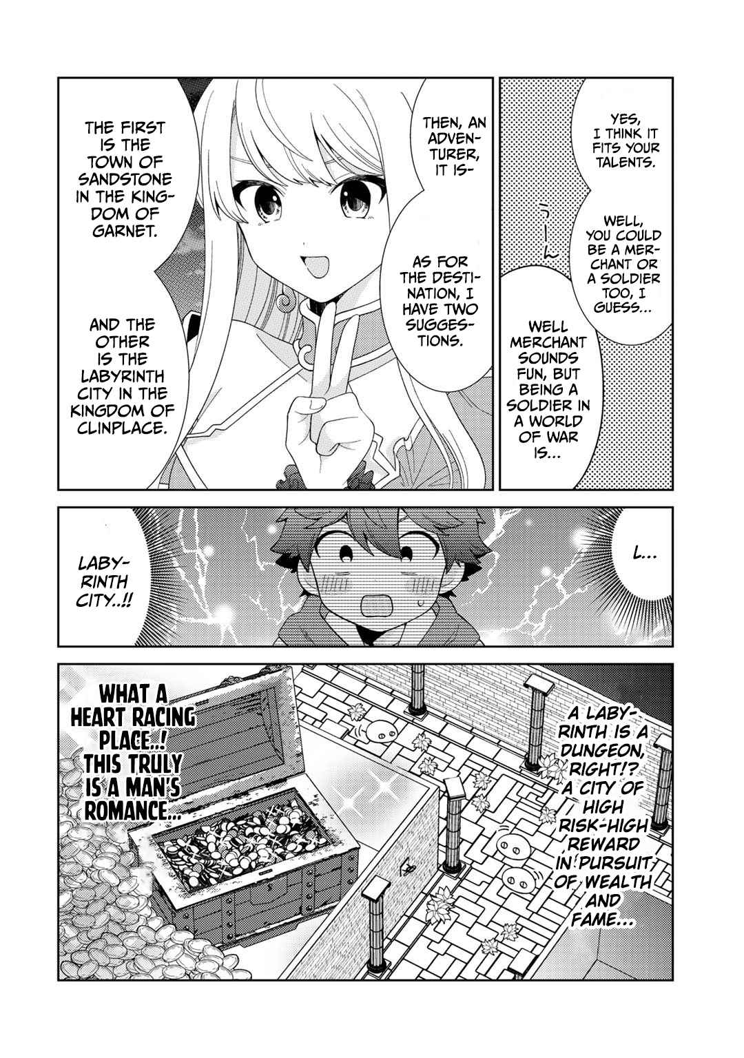 Seirei-tachi no Rakuen to Risou no Isekai Seikatsu Chapter 34 page 4 - 