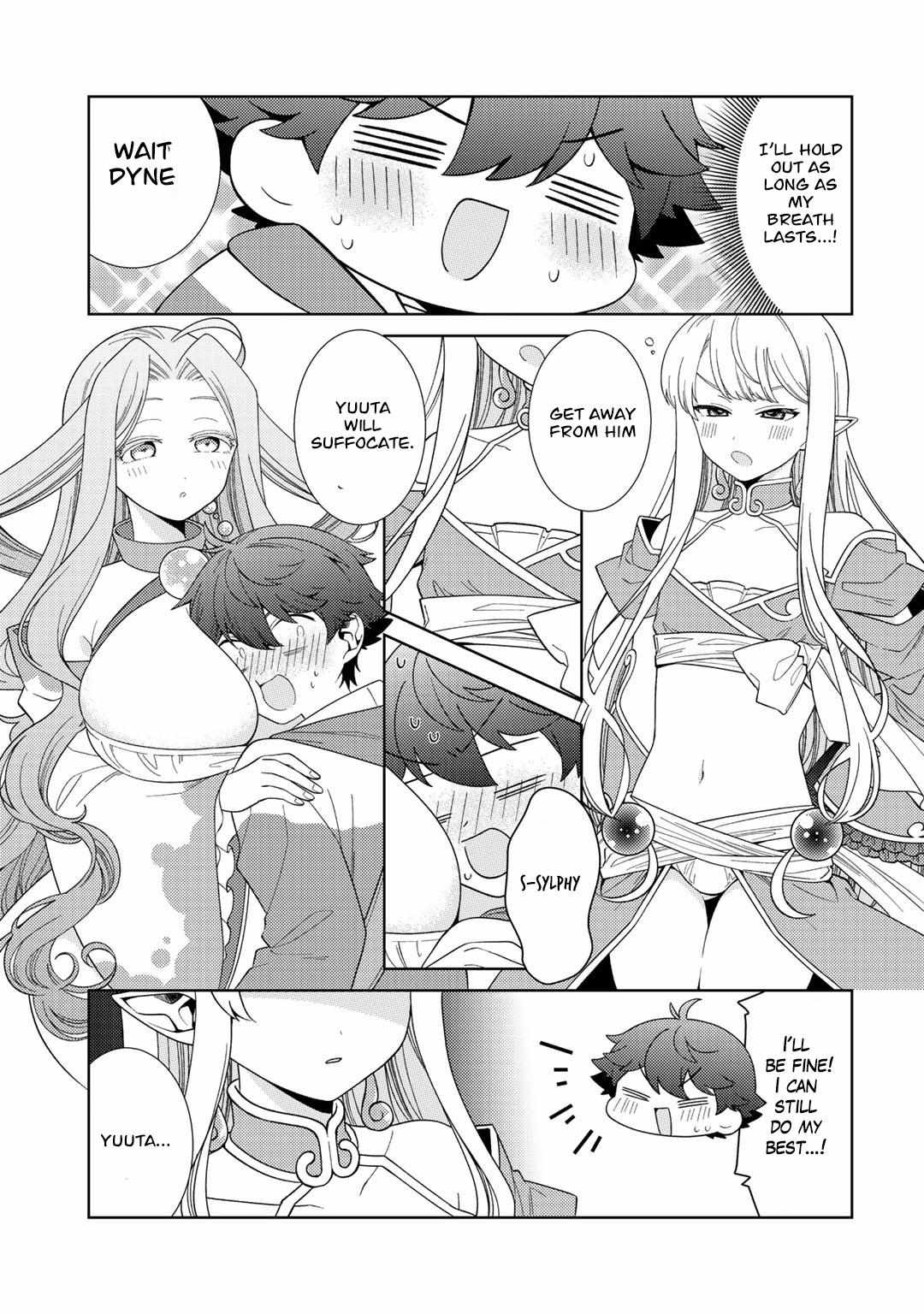 Seirei-tachi no Rakuen to Risou no Isekai Seikatsu Chapter 36 page 12 - 