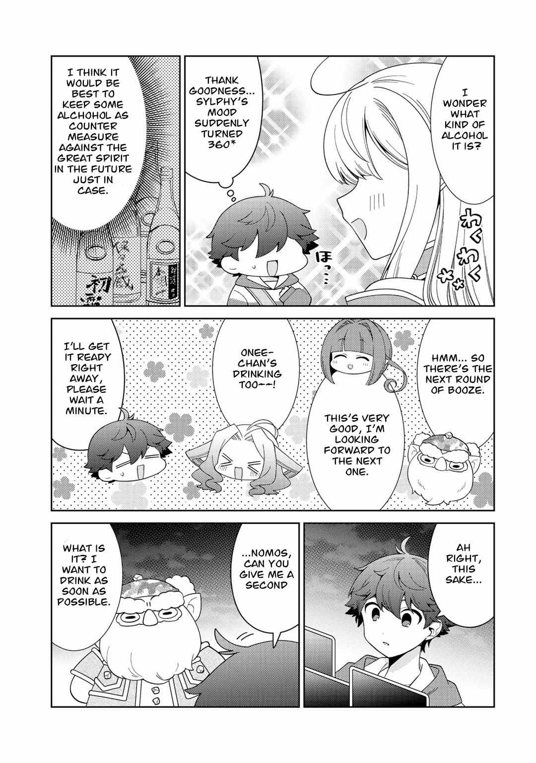 Seirei-tachi no Rakuen to Risou no Isekai Seikatsu Chapter 36 page 14 - 