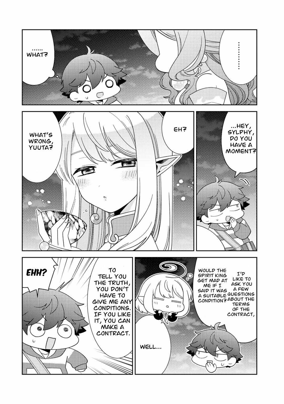 Seirei-tachi no Rakuen to Risou no Isekai Seikatsu Chapter 36 page 9 - 