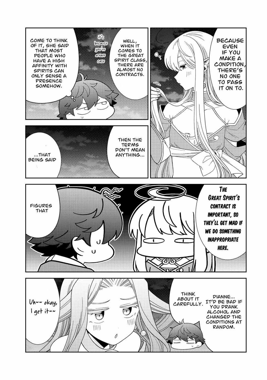 Seirei-tachi no Rakuen to Risou no Isekai Seikatsu Chapter 36 page 10 - 