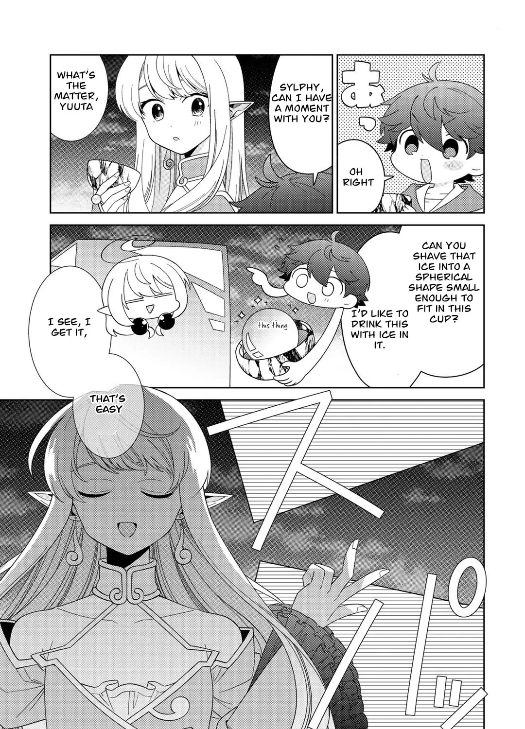 Seirei-tachi no Rakuen to Risou no Isekai Seikatsu Chapter 37 page 13 - 