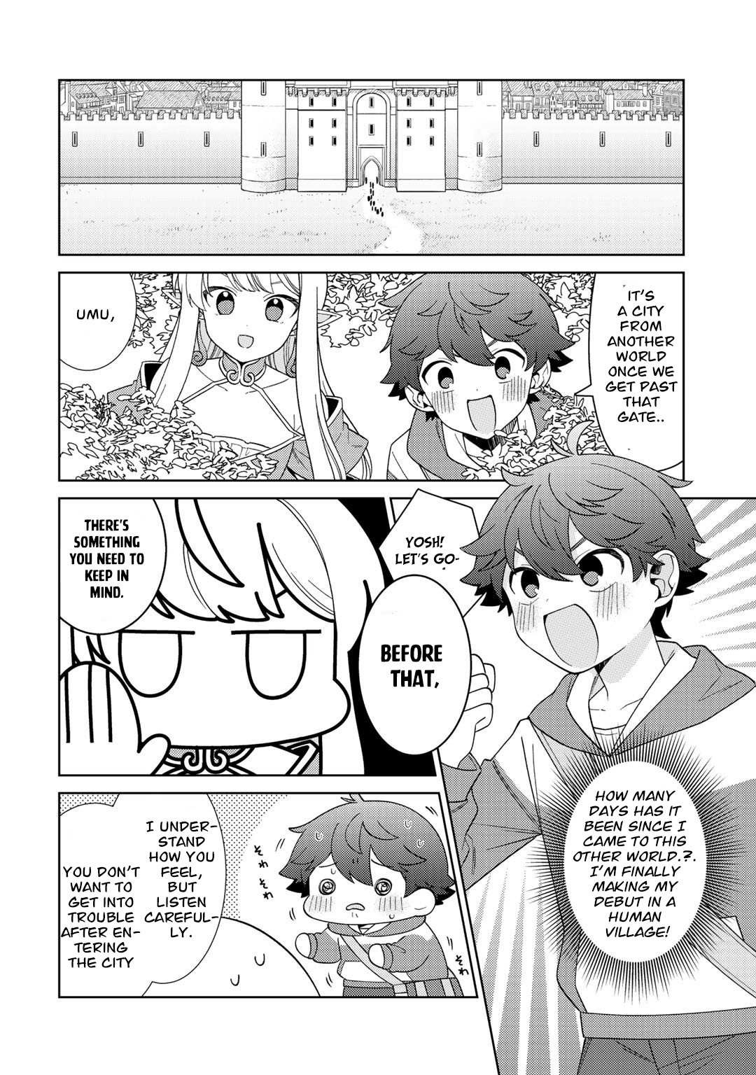 Seirei-tachi no Rakuen to Risou no Isekai Seikatsu Chapter 38 page 2 - 