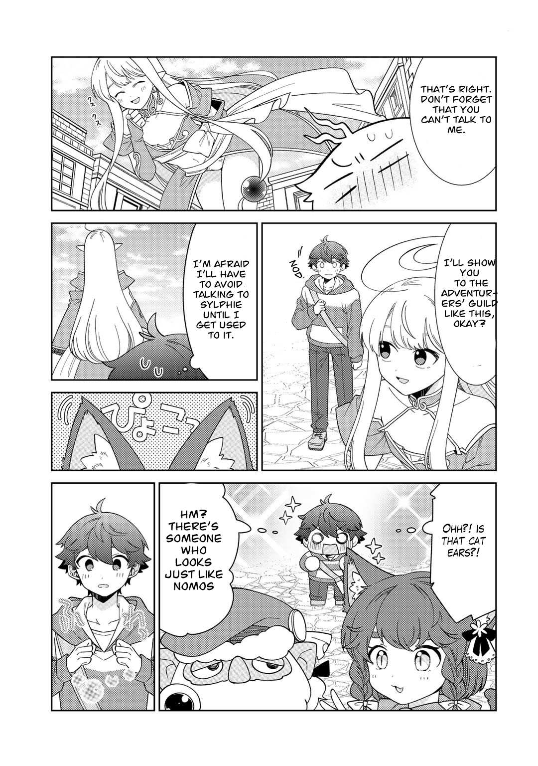 Seirei-tachi no Rakuen to Risou no Isekai Seikatsu Chapter 38 page 9 - 