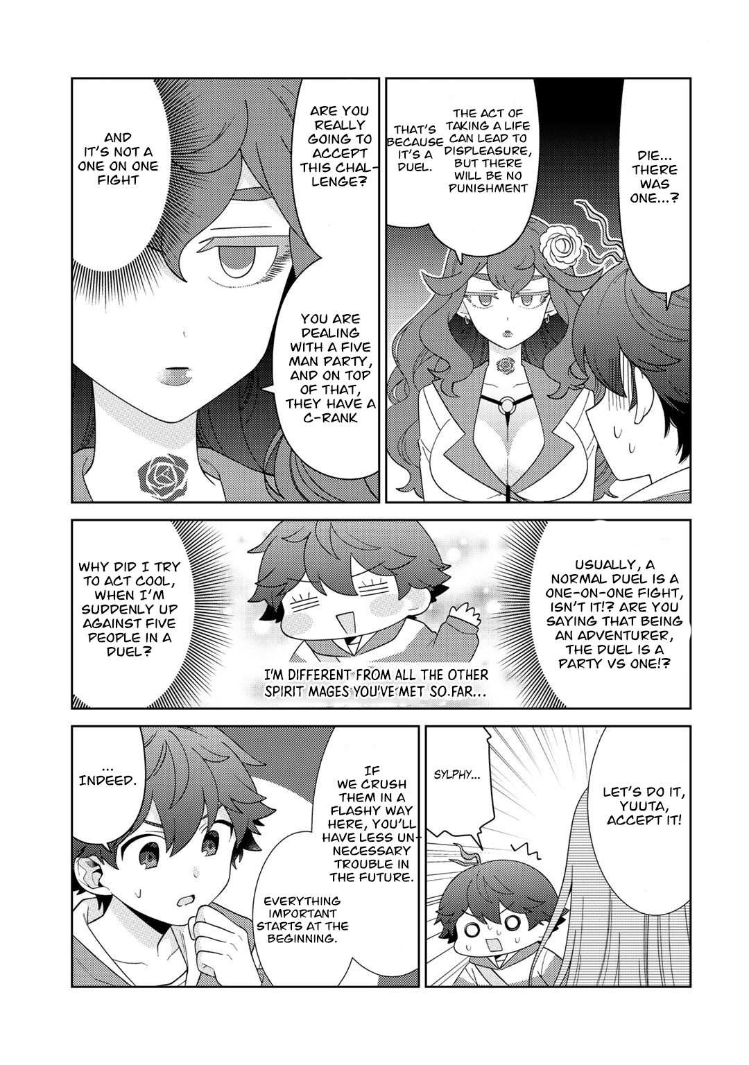 Seirei-tachi no Rakuen to Risou no Isekai Seikatsu Chapter 39 page 15 - 