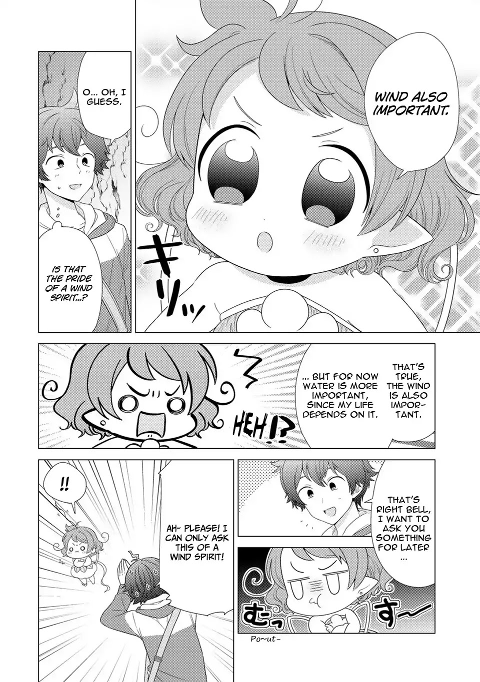 Seirei-tachi no Rakuen to Risou no Isekai Seikatsu Chapter 4 page 23 - 
