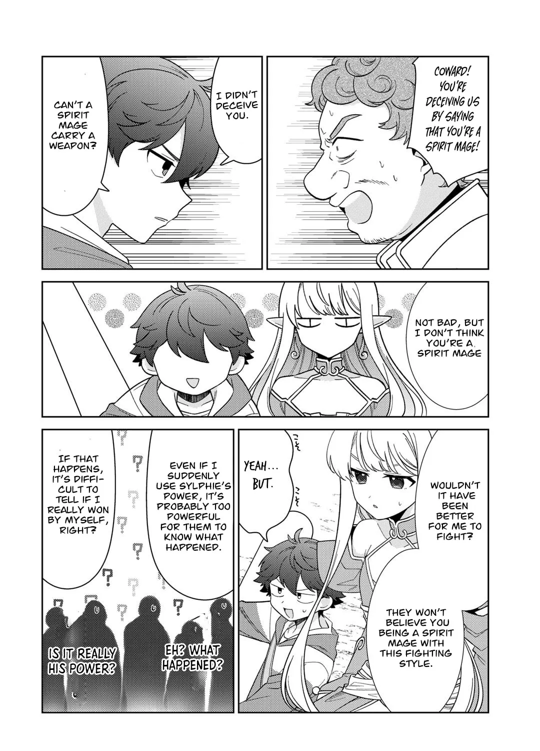 Seirei-tachi no Rakuen to Risou no Isekai Seikatsu Chapter 41 page 12 - 