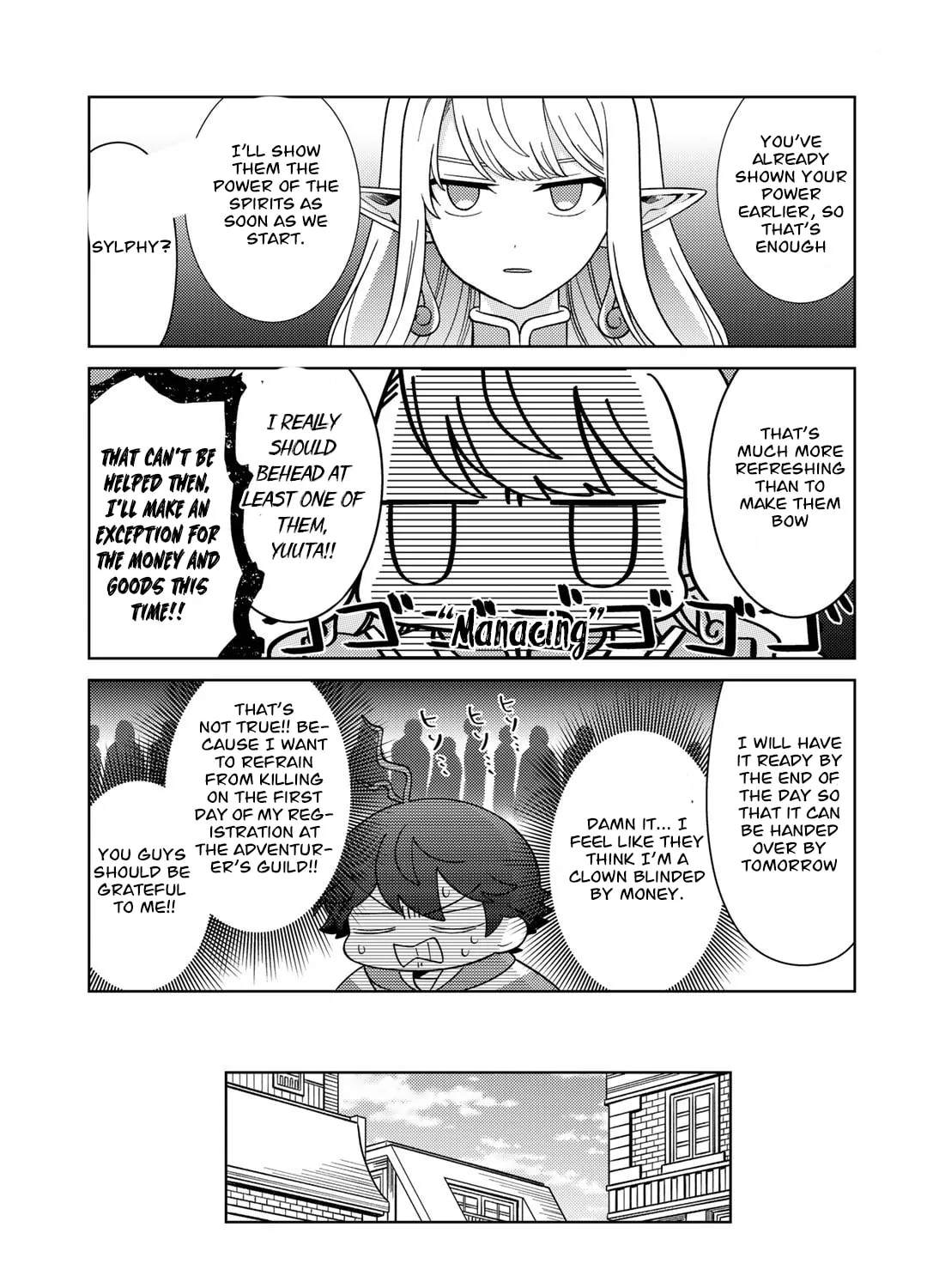 Seirei-tachi no Rakuen to Risou no Isekai Seikatsu Chapter 41 page 30 - 