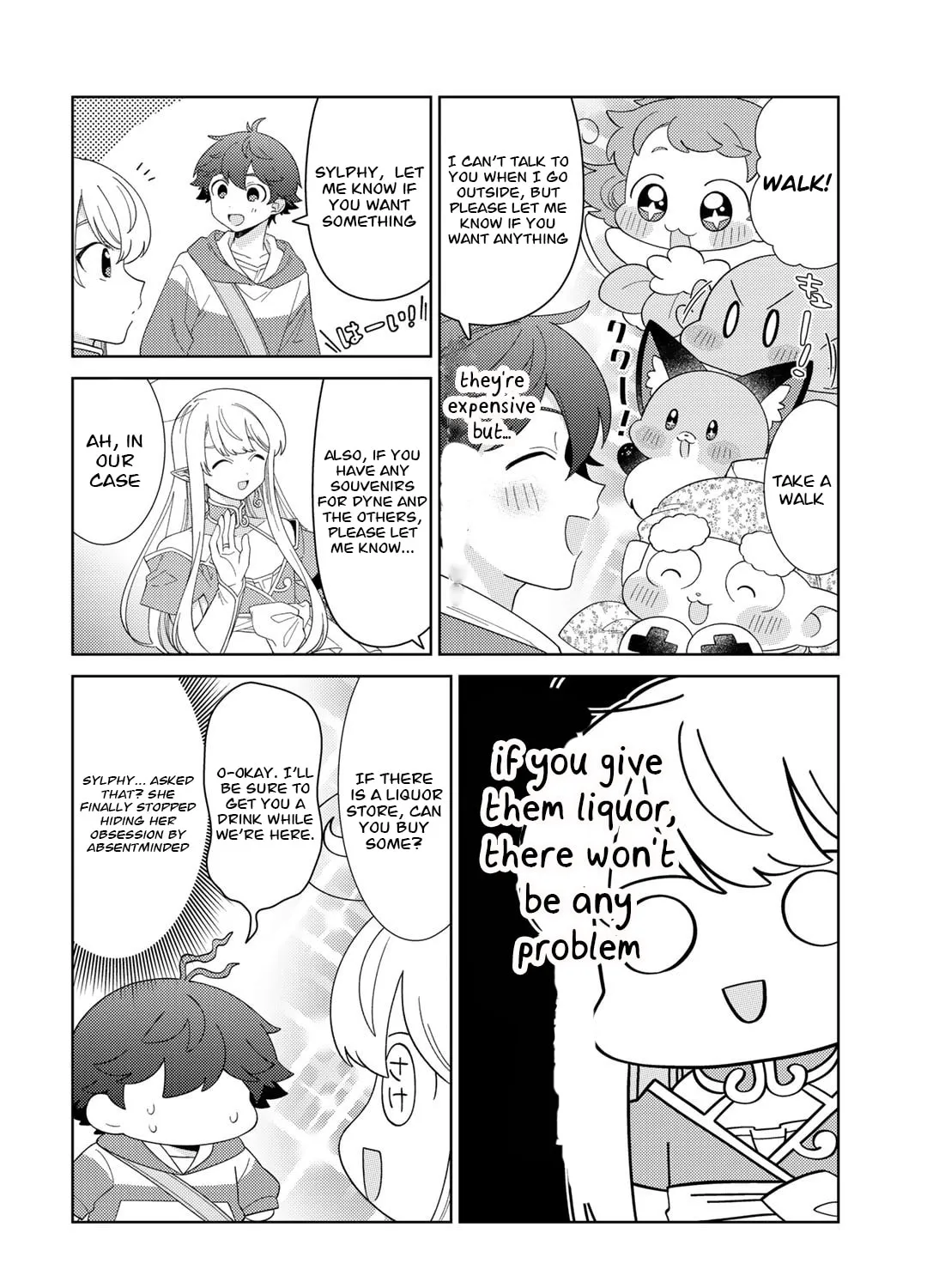 Seirei-tachi no Rakuen to Risou no Isekai Seikatsu Chapter 42 page 27 - 