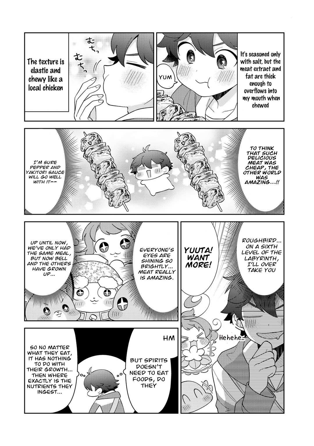 Seirei-tachi no Rakuen to Risou no Isekai Seikatsu Chapter 43 page 8 - 