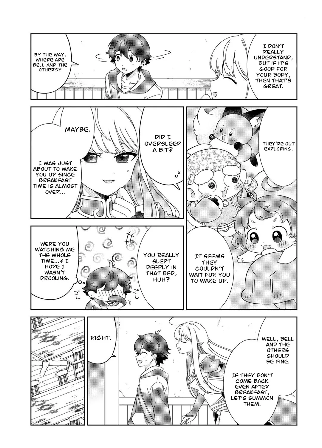 Seirei-tachi no Rakuen to Risou no Isekai Seikatsu Chapter 44 page 13 - 